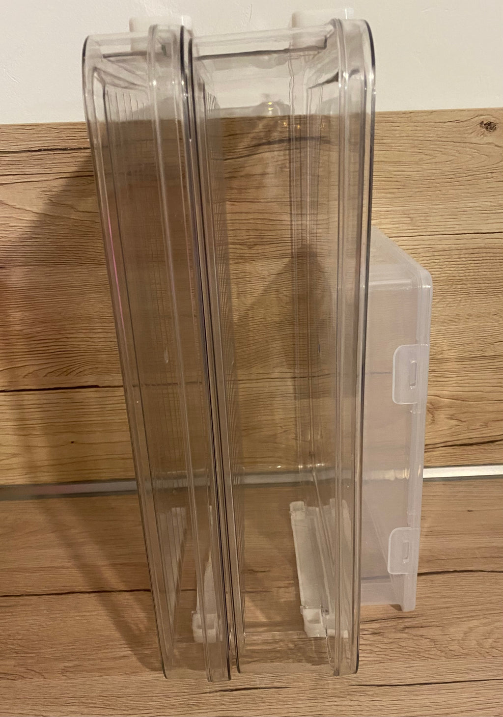 boite de rangement papier document transparent pour bureau