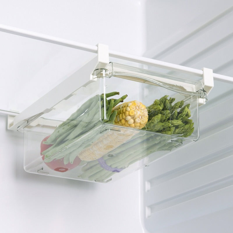 Organisateur tiroir frigo pour œufs ou légumes  - rangement pratique et sécurisé