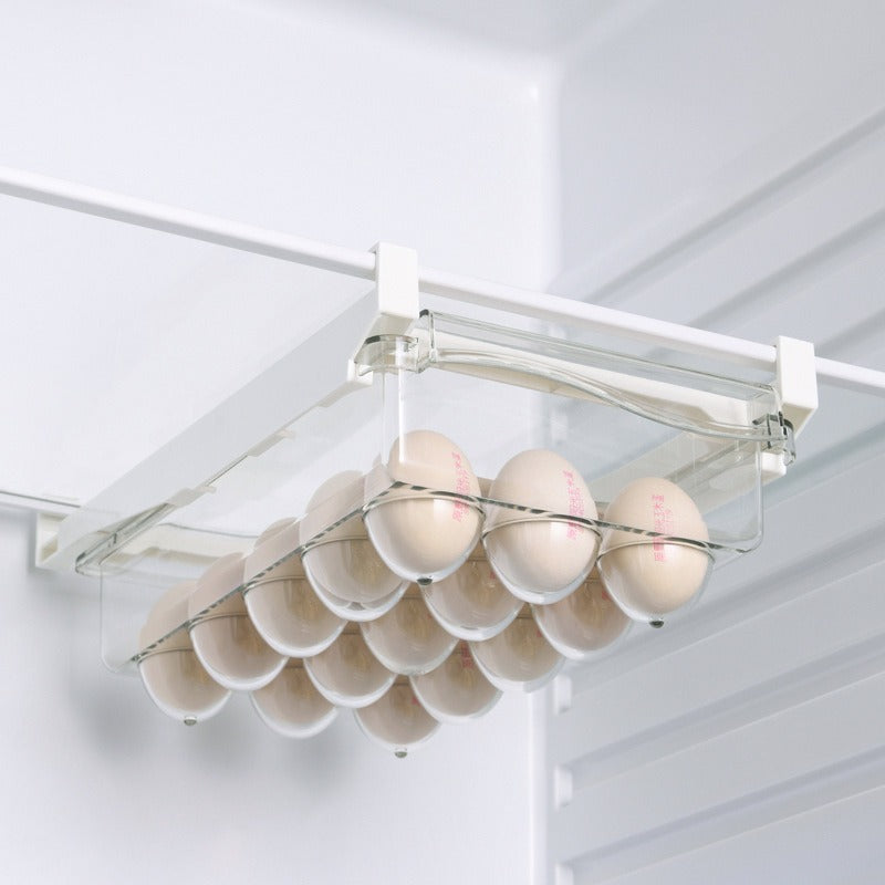 Organisateur tiroir frigo pour œufs ou légumes  - rangement pratique et sécurisé