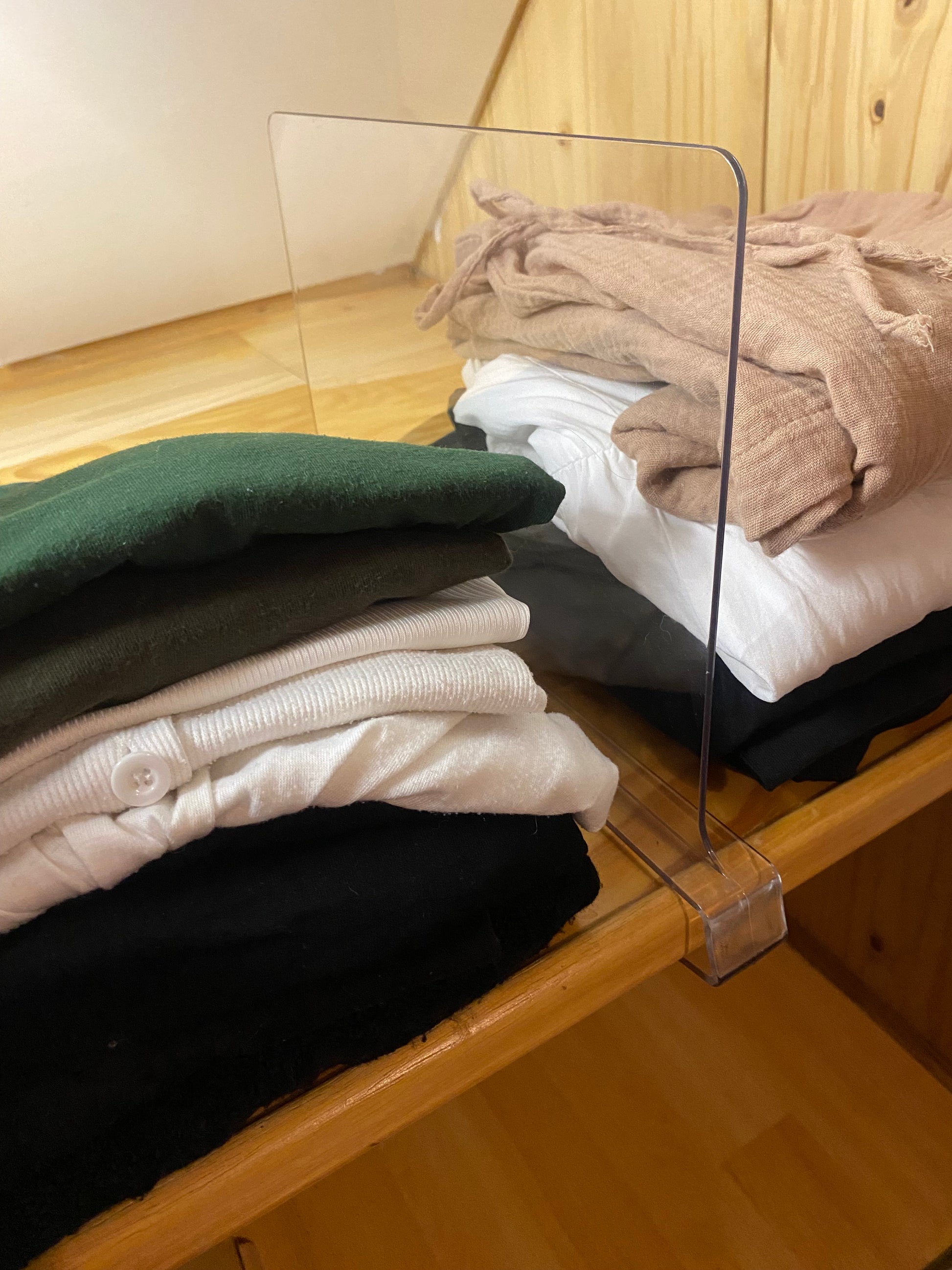 Séparateur de dressing transparent